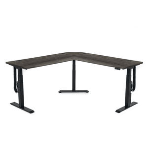 MojoDesk 3 Leg Corner MojoDesk MojoDesk 3 Leg Corner Weathered Oak / 72L X 72R