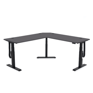 MojoDesk 3 Leg Corner MojoDesk MojoDesk 3 Leg Corner Matte Lux Charcoal / 72L X 72R