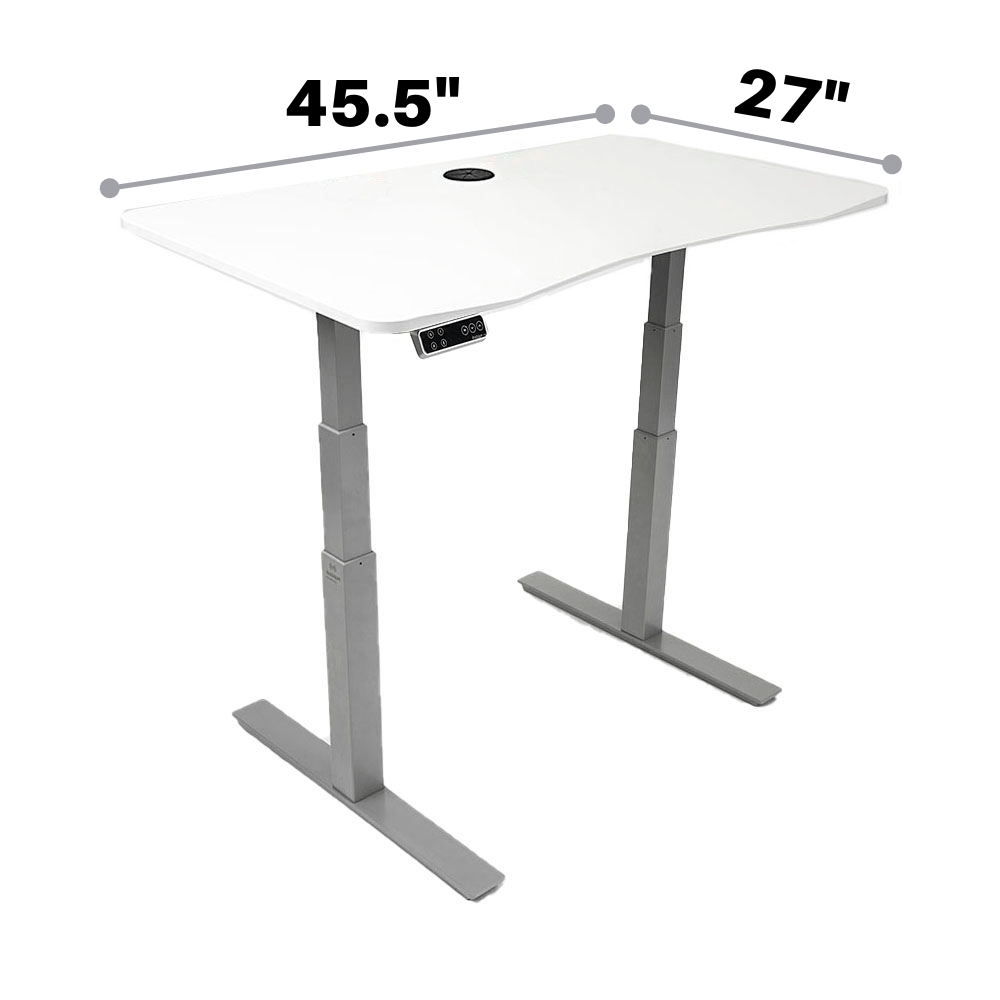 MojoDesk Bundle: Desk + 2 Accessories - Obsidian Oak Non Epicor Standing Desk Bundle