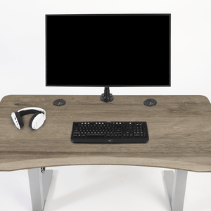MojoDesk Bundle: Desk + 2 Accessories - American Oak Non Epicor Standing Desk Bundle