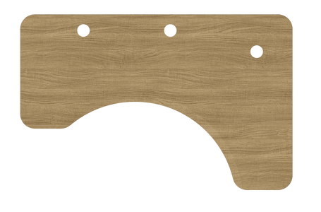 MojoDesk Surface Cubicle Corner MojoDesk Right / Natural Instinct