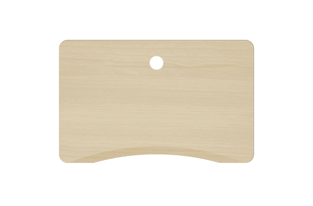 MojoDesk Surface Cubicle Rectangle MojoDesk 45.5x27 / Natural Maple