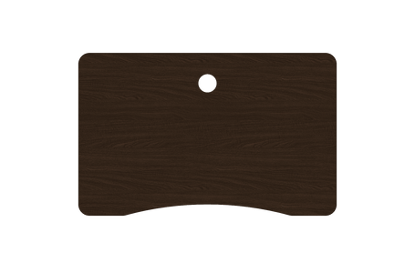 MojoDesk Surface Cubicle Rectangle MojoDesk 45.5x27 / Obsidian Oak