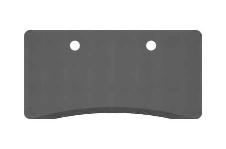 MojoDesk Surface Cubicle Rectangle MojoDesk 57.5x27 / Carbon Fiber