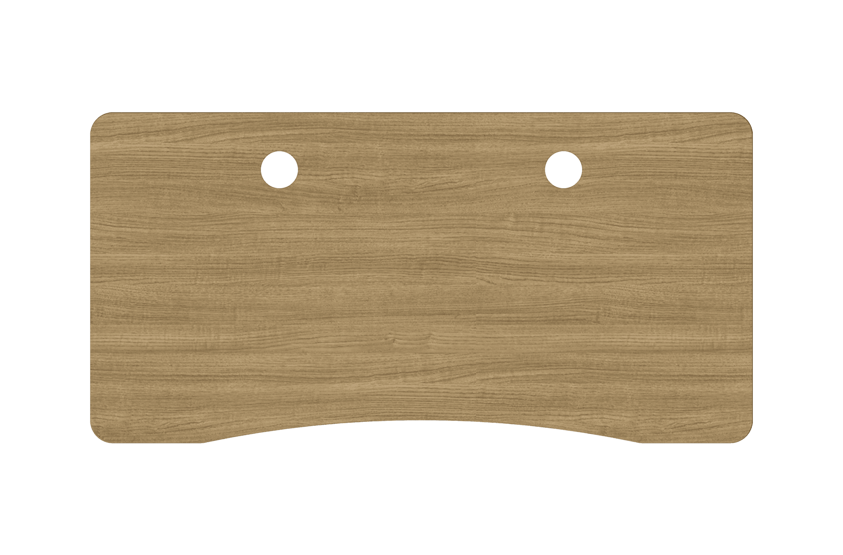 MojoDesk Surface Cubicle Rectangle MojoDesk 57.5x27 / Natural Instinct