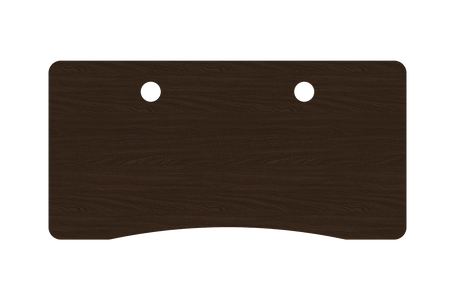 MojoDesk Surface Cubicle Rectangle MojoDesk 57.5x27 / Obsidian Oak