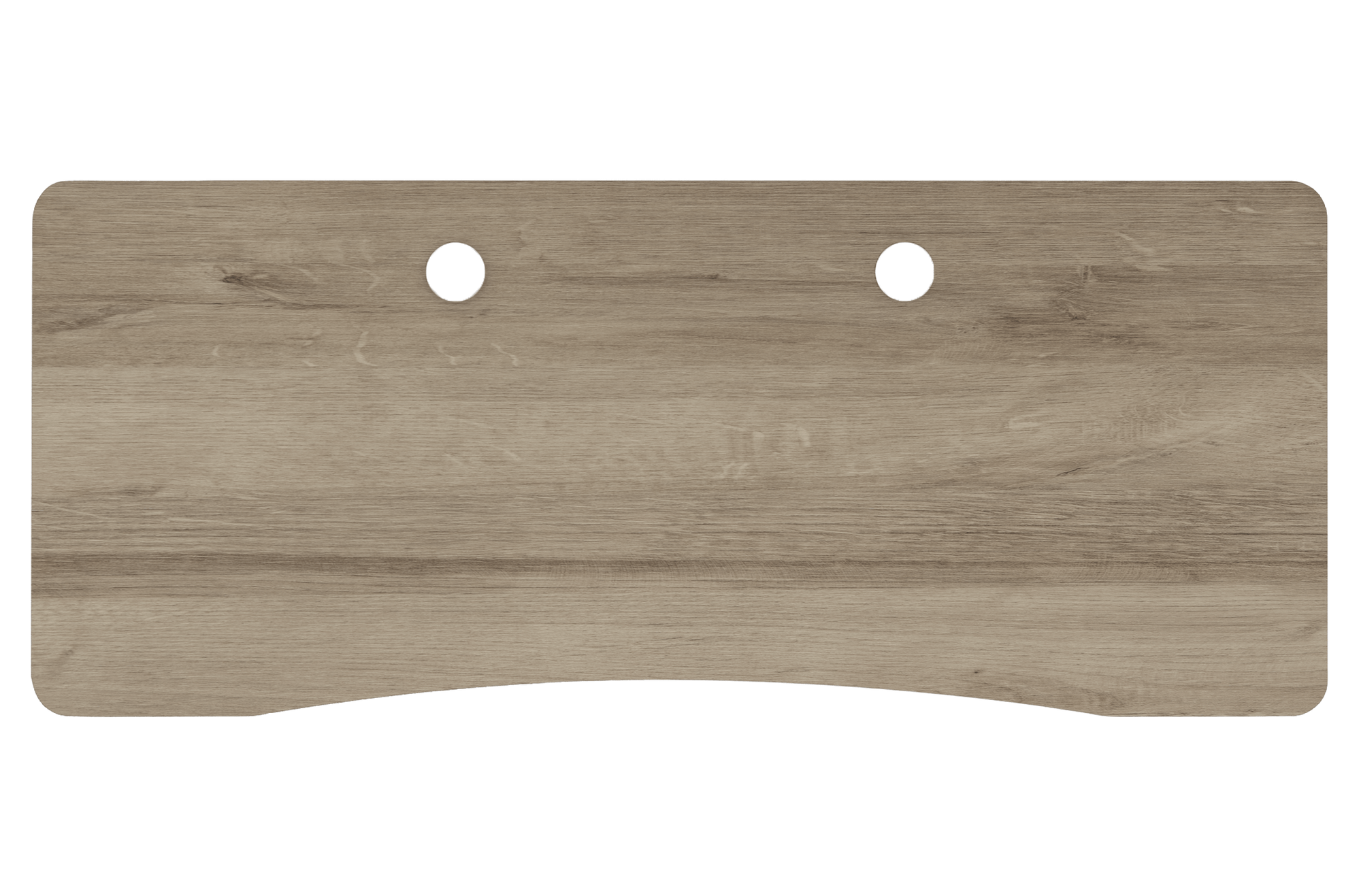 MojoDesk Surface Cubicle Rectangle MojoDesk 69.5x28.75 / American Oak