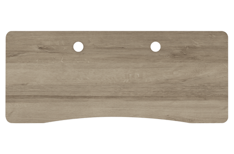 MojoDesk Surface Cubicle Rectangle MojoDesk 69.5x28.75 / American Oak