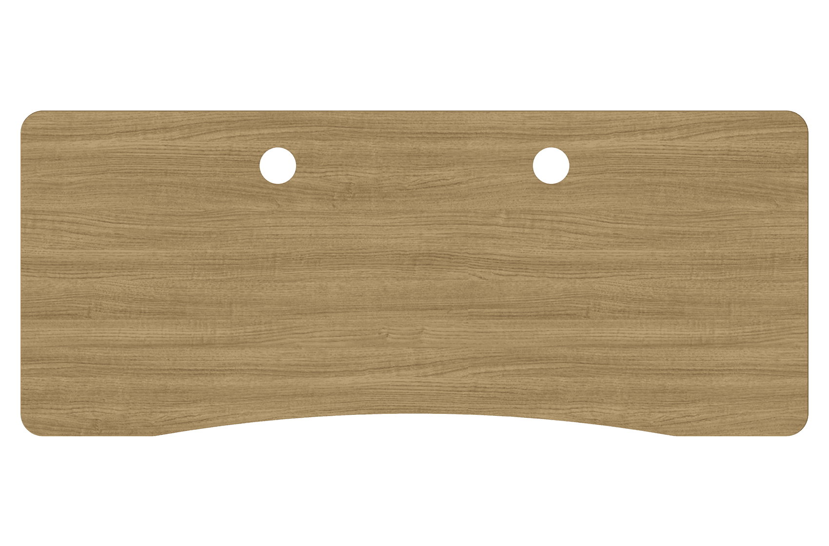 MojoDesk Surface Cubicle Rectangle MojoDesk 69.5x28.75 / Natural Instinct