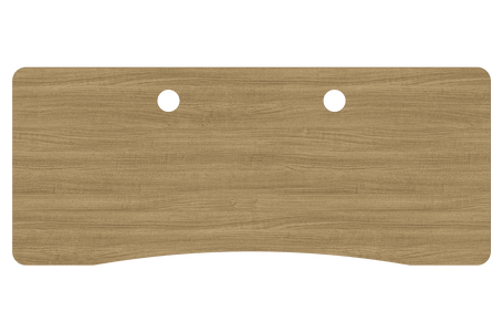 MojoDesk Surface Cubicle Rectangle MojoDesk 69.5x28.75 / Natural Instinct