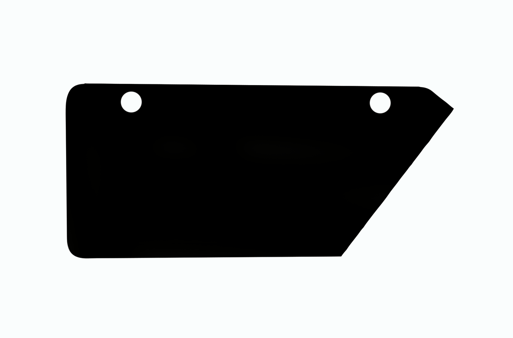 MojoDesk Surface 3 Leg Corner MojoDesk Desks 60x27 / Matte Lux Black / Left