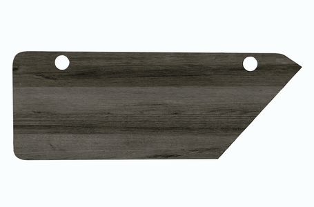 MojoDesk Surface 3 Leg Corner MojoDesk Desks 72x27 / Weathered Oak / Left