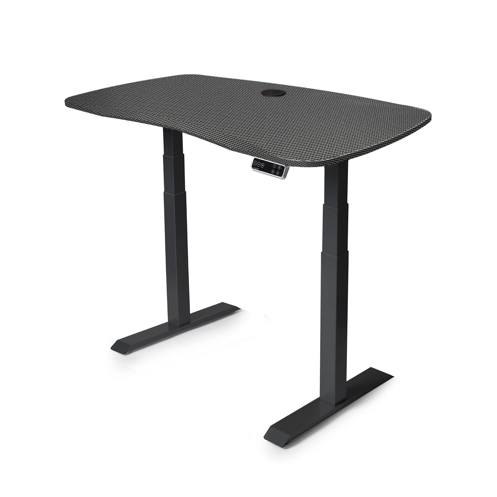 MojoDesk Organic Curve (AO) Non Epicor Mojo Organic Curve Carbon Fiber / Black Base / 48x30