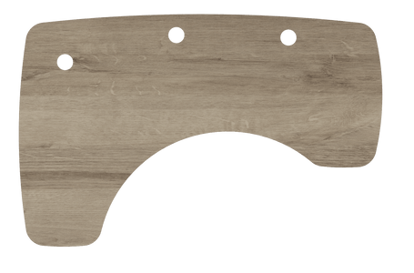 MojoDesk Surface Organic Corner MojoDesk Left / American Oak