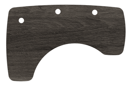 MojoDesk Surface Organic Corner MojoDesk Left / Weathered Oak (Cassis)