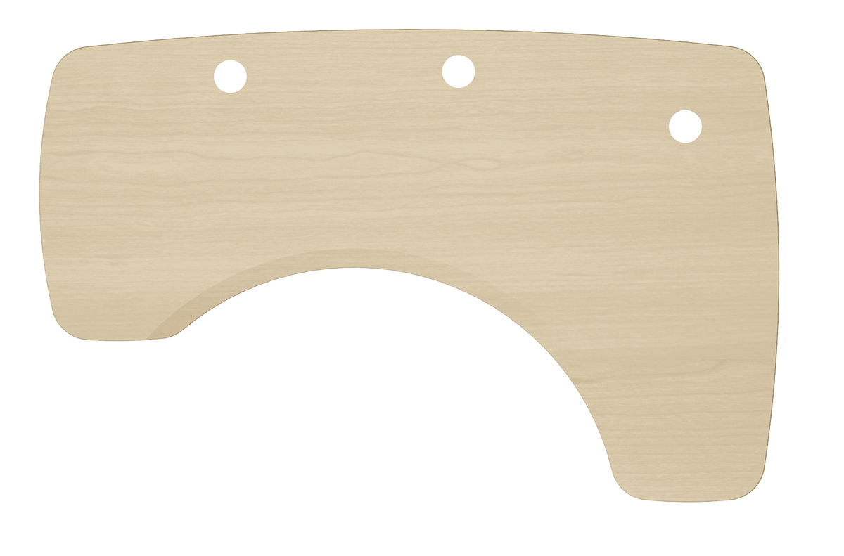 MojoDesk Surface Organic Corner MojoDesk Right / American Natural