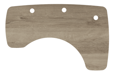 MojoDesk Surface Organic Corner MojoDesk Right / American Oak