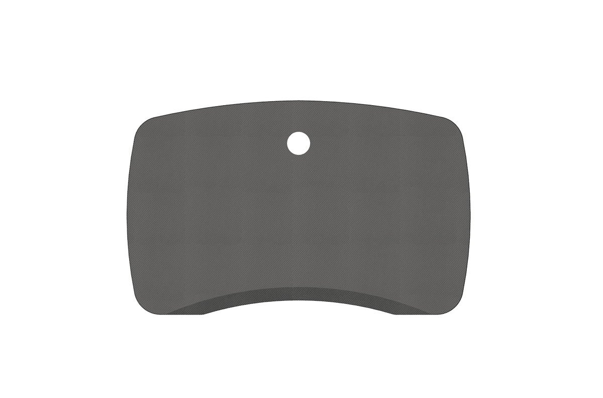 MojoDesk Surface Organic Rectangle - Desktop Only MojoDesk Standing Desk Carbon Fiber / 48x30