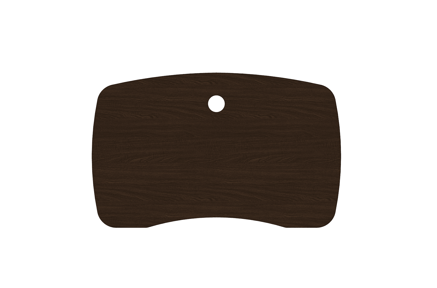 MojoDesk Surface Organic Rectangle MojoDesk 48x30 / Obsidian Oak