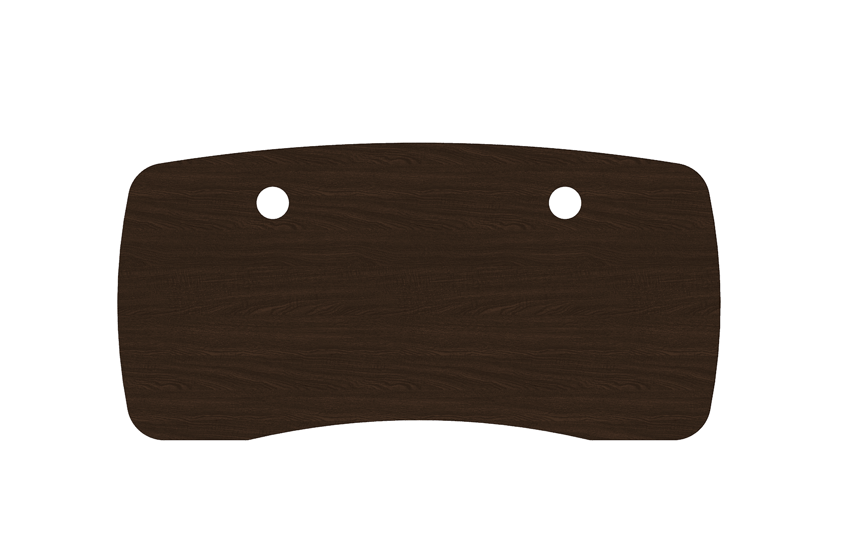 MojoDesk Surface Organic Rectangle MojoDesk 60x30 / Obsidian Oak