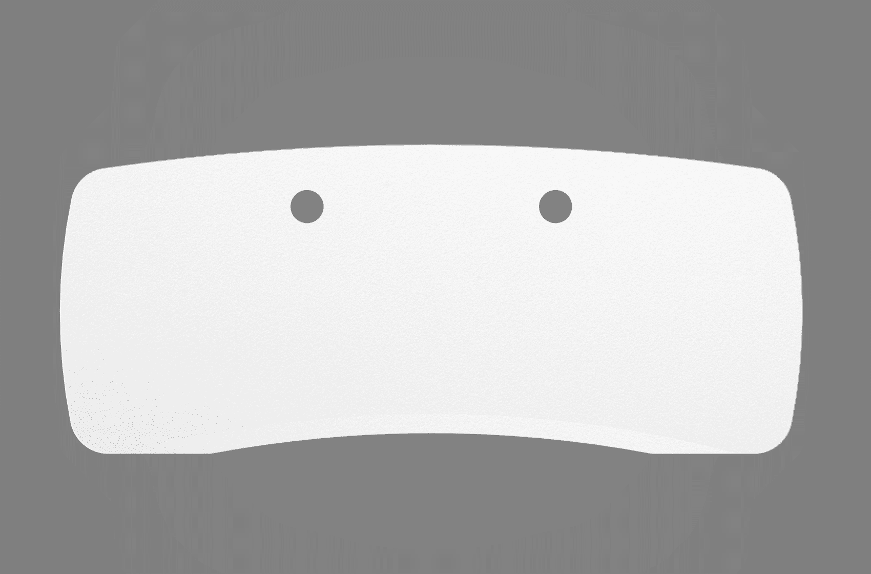MojoDesk Surface Organic Rectangle MojoDesk 72x30 / Designer White