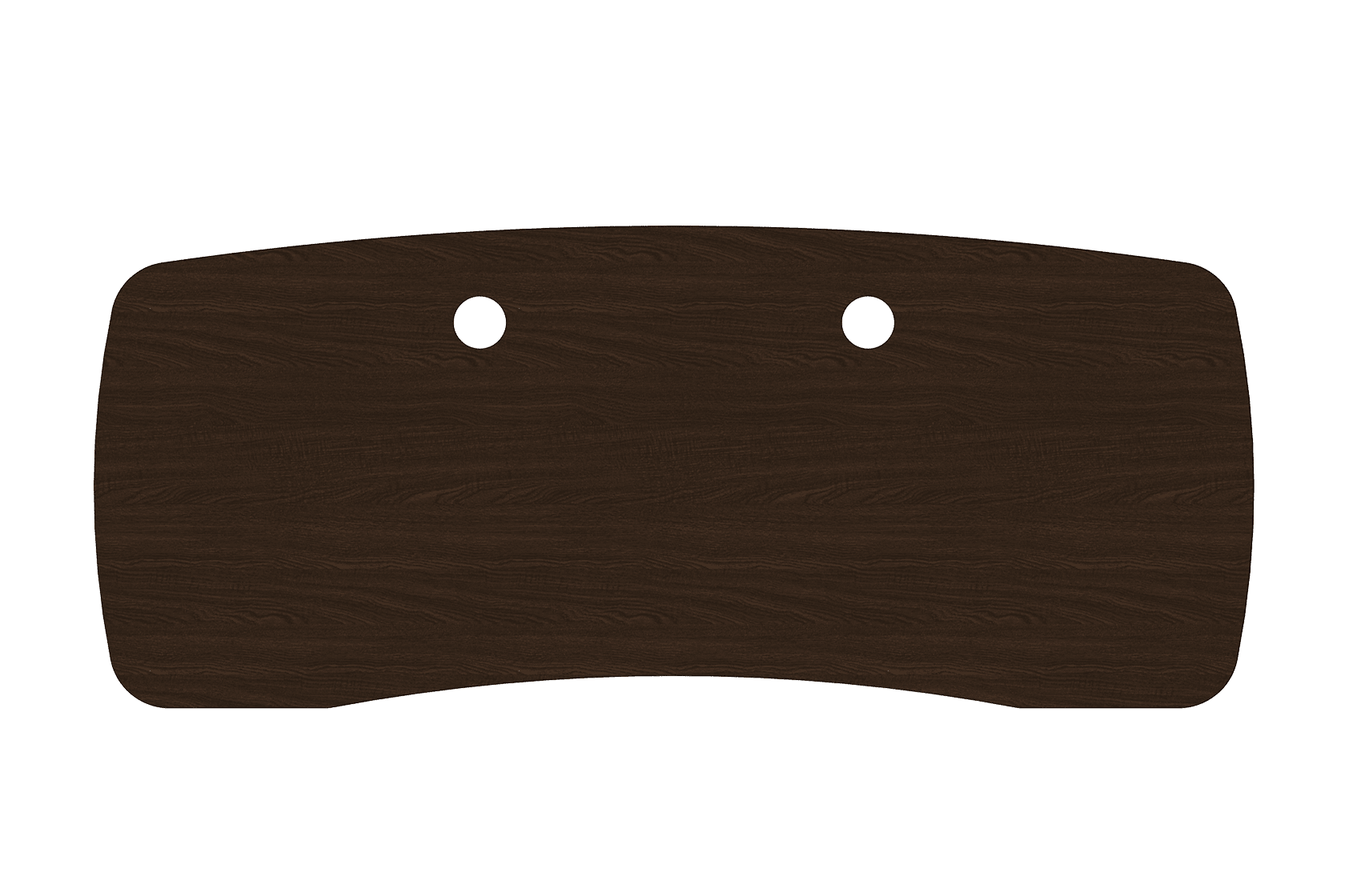 MojoDesk Surface Organic Rectangle MojoDesk 72x30 / Obsidian Oak