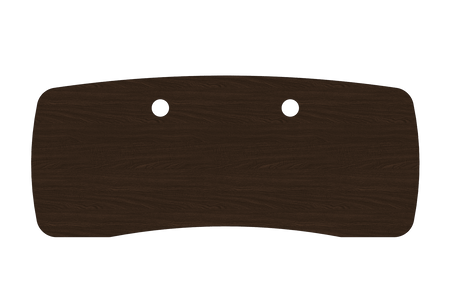 MojoDesk Surface Organic Rectangle MojoDesk 72x30 / Obsidian Oak