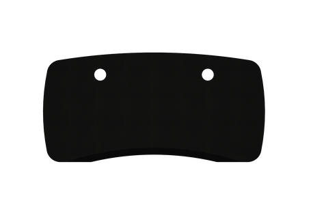MojoDesk Surface Organic Rectangle - Desktop Only MojoDesk Standing Desk Matte Lux Black / 60x30