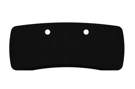 MojoDesk Surface Organic Rectangle - Desktop Only MojoDesk Standing Desk Matte Lux Black / 72x30