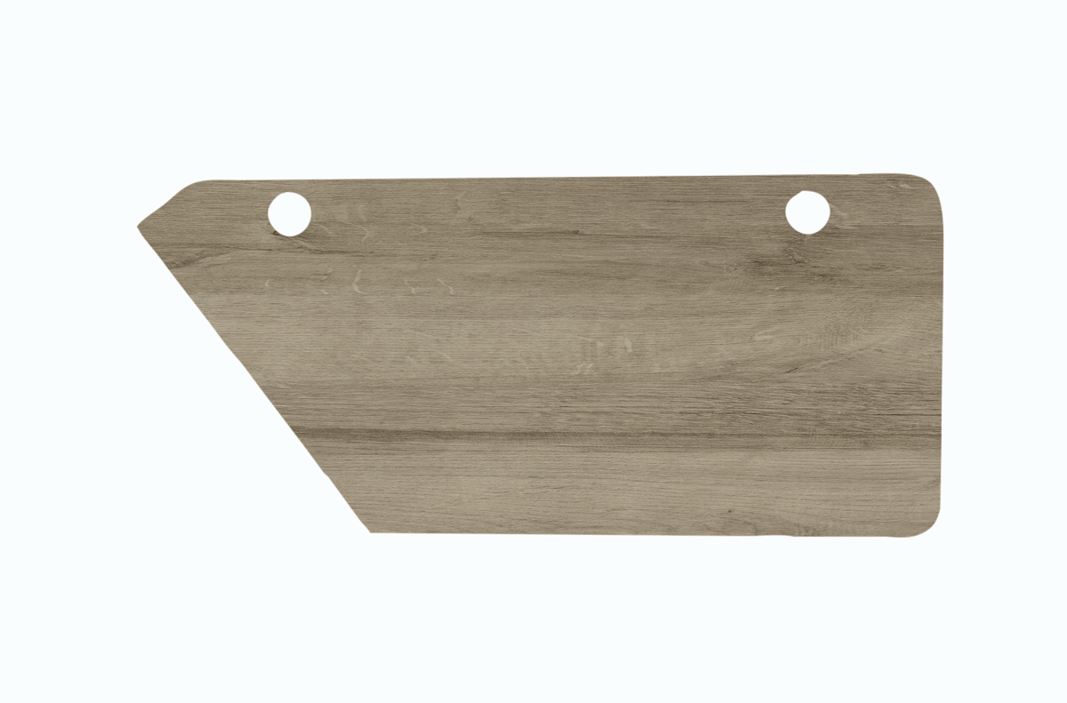 MojoDesk Surface 3 Leg Corner MojoDesk Desks 60x27 / American Oak / Right
