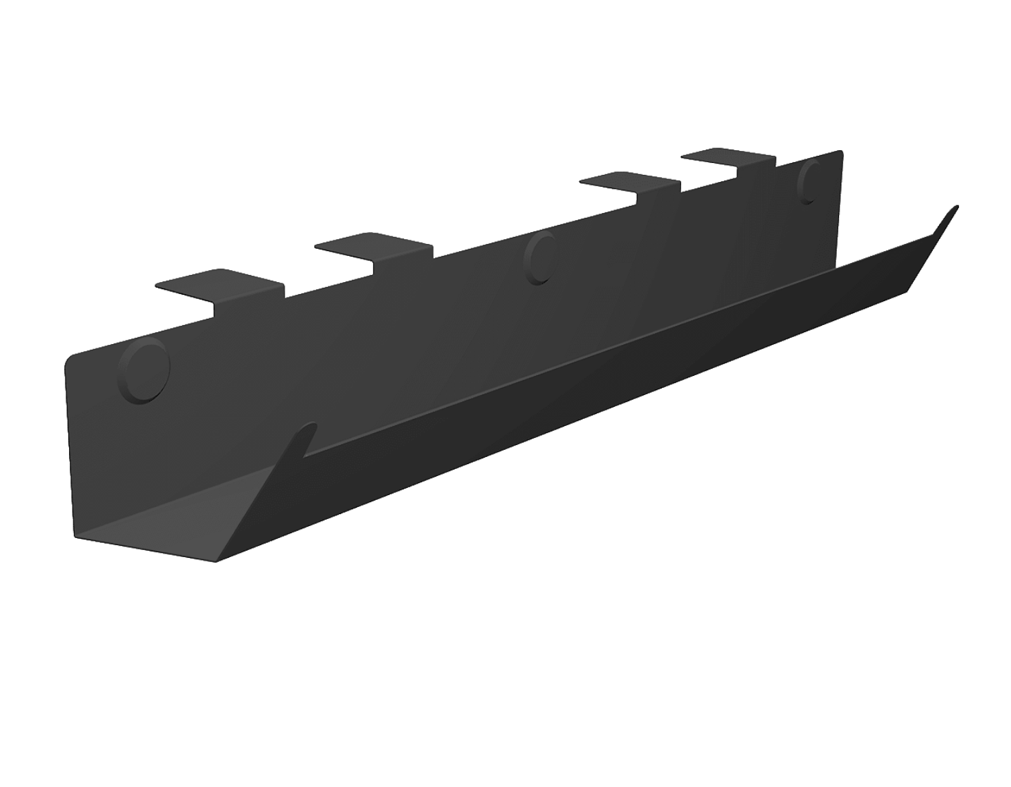 MagicSnap Magnetic Steel Cable Tray MojoDesk Cable Management