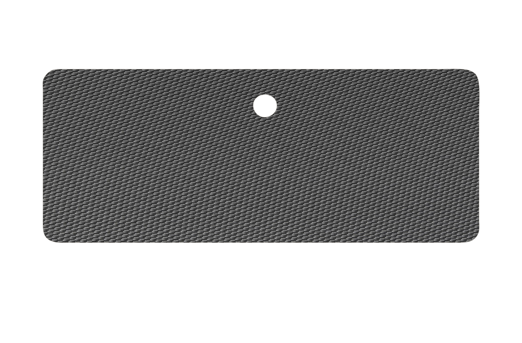 MojoDesk Surface Side Table MojoDesk 60x24 / Carbon Fiber